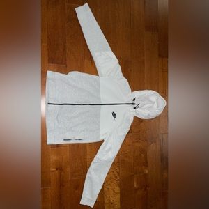 NIKE Windbreaker Size Medium (White/Black)